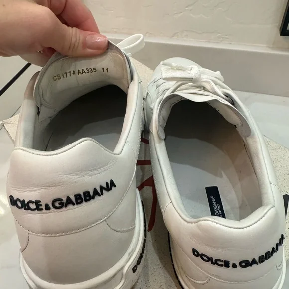 Dolce & Gabbana Classic White Sneakers